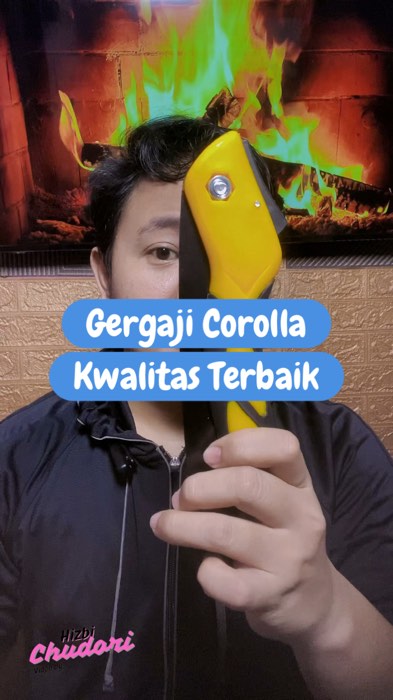 Gergaji Corolla #ViralDiShopeeVideo #ShopeeCOD #GratisOngkirRP0 #ShopeeBeautyHaul #GakNyeselBeliIni