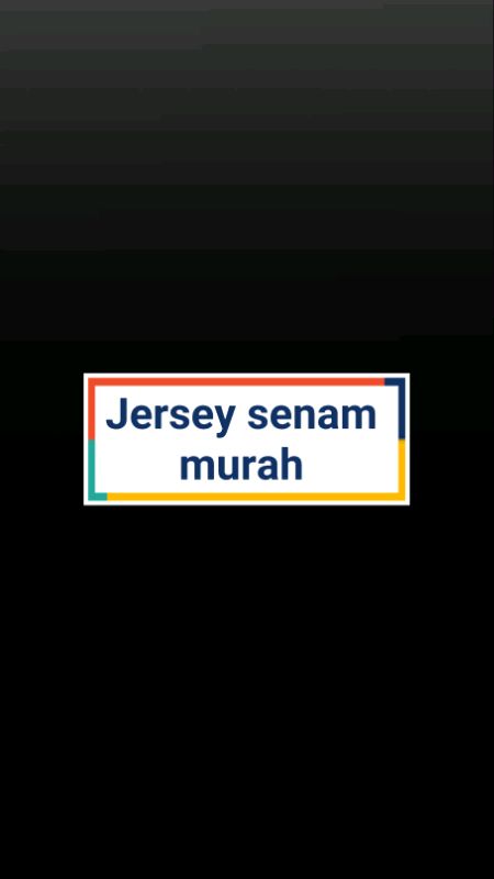 Jersey senam #kaosjersey #jersey #jerseyvirall #RacunShopee #GakNyeselBeliIni