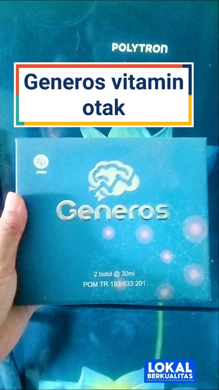 Generos Vitamin otak 100 persen original #generos #generosspeechdelay #generosnutrisiotakanak #generosoriginal #vitaminotak #vira