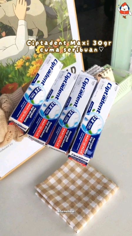 cus co di ?? #ciptadentpastagigi #ciptadentmaxi #ciptadent30gr #pastagigi #pastagigiciptadent #pastagigimurah #ciptadent #RacunShopee #Diskon40RB