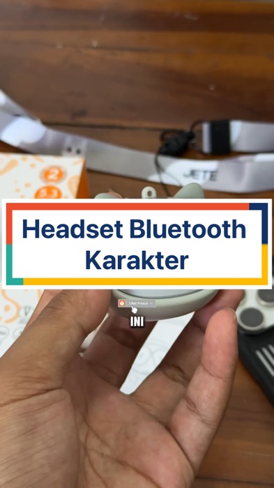 Headset Bluetooth Karakter#RacunShopee#GratisOngkirRP0#ViralDiShopeeVideo#shopeevideo#fyp#viral#ShopeeLook#ShopeeCOD#RacunShopee#shopeevideo