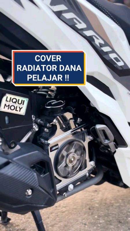 COVER RADIATOR BY ARM !! #arumi #coverradiator #coverradiatorspinner  #vario #mio #pcx #RacunShopee #bigsale #55sale #55shopeefeedday