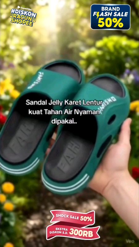 Sandal Anti Selip Dan Anti Air Waterproof ♥️#RacunShopee #RacunShopeeCheck #ShopeeVideoCreator #videoshopee #RacunShopeeUnik #ViralDiShopeeVideo #Disk