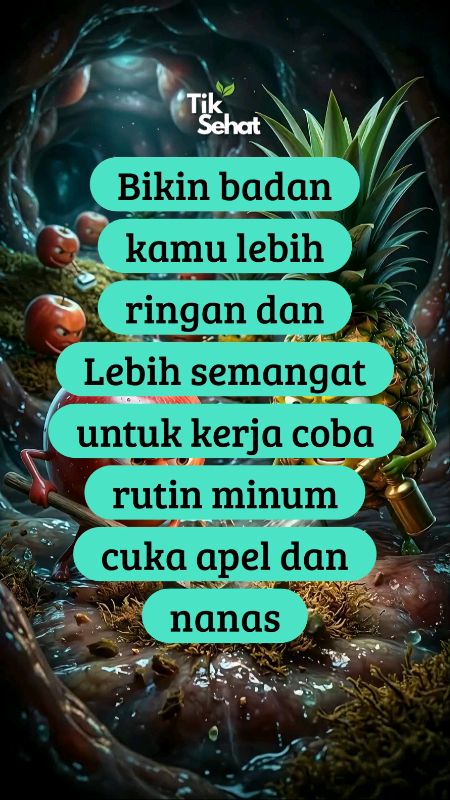 Bikin badan kamu lebih ringan dan Lebih semangat untuk kerja coba rutin minum cuka apel dan nanas ini #cukaapeluntukkesehatan #RacunShope #CODinApa