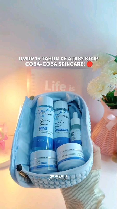 #lumiwhite #skincareroutine #paketskincare
