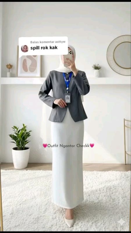 Rok Span Scuba Premium Formal Kantor #RacunShopee #fyp #OOTDFashionShopee #gratisongkir #ShopeeCOD