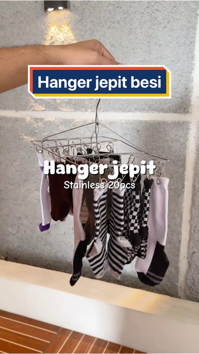 #HangerKaosKaki #hangerjepit #hangerjepitbesi