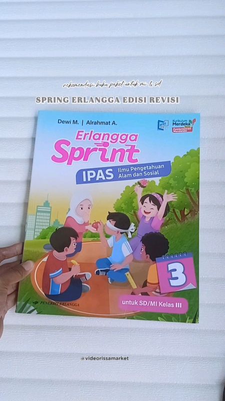 #erlanggakurikulummerdeka #erlanggasprint #bukuerlanggarevisi #bukuerlangga #erlanggaofficial #bukupengetahuan #bukupelajaransekolah #GratisOngkirRP0