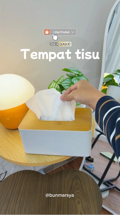 Tempat tisu estetik ada ukuran kecil sedang besar #tempattisueaestetic #ViralDiShopeeVideo