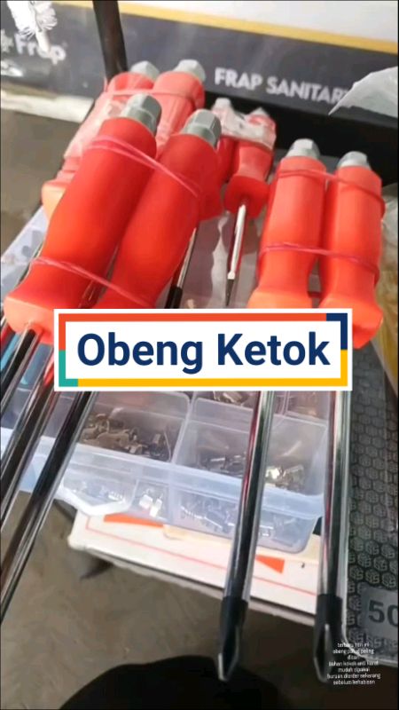 Obeng ketok palu #SpillBawaBerkah #CODinApa #PromoNonStop #belanjainid #GakNyeselBeliIni #PejuangRupiah #ShopeeCOD #RacunShopee #1212 #obengketok