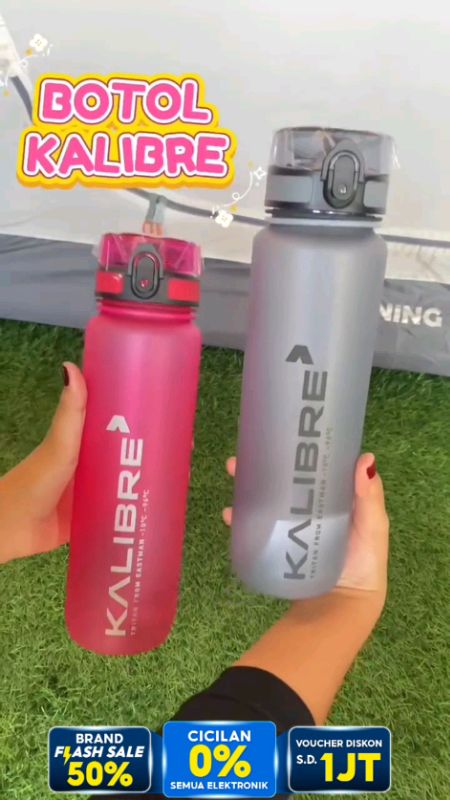 Botol Minum Kalibre! #promoshopee #SpillRacunShopee #ShopeeReview #ShopeeLook #kalibre #kalibreoriginal #botolminum #tumbler #tumbleraestethic #shopee