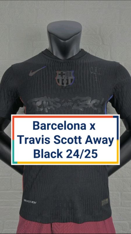 Desainnya beda dari jersey biasa, tampil makin standout buat koleksi dan dipakai harian. #jerseybola #barcastyle #footballwear#ViralDiShopeeVideo#fyp