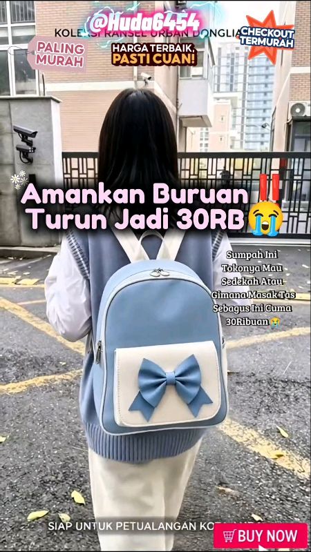 Buruan Sebelum Naik🙀#ranselwanita#ranselsekolah#taswanita#tasransel#RacunShopee#GratisOngkirRP0#Diskon50Persen#bismillahfyp#backpack#backtoschool#fyp