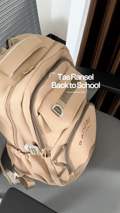 Tas sekolab muat banyak bahan bagus #tassekolah #tasransel #Ranselsekolahwanita