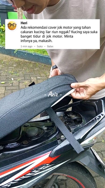 ini yang kalian cari #shopee #shopeevideo #ShopeeCOD #shopeevideofeed #ShopeeReview #jokmotormurah #coverjokanticakarkucing #coverjokmotor