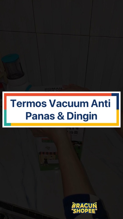 Termos Vacuum Anti Panas & Dingin#RacunShopee#GratisOngkirRP0#ViralDiShopeeVideo#shopeevideo#fyp#viral#ShopeeLook#ShopeeCOD#RacunShopee#shopeevideo