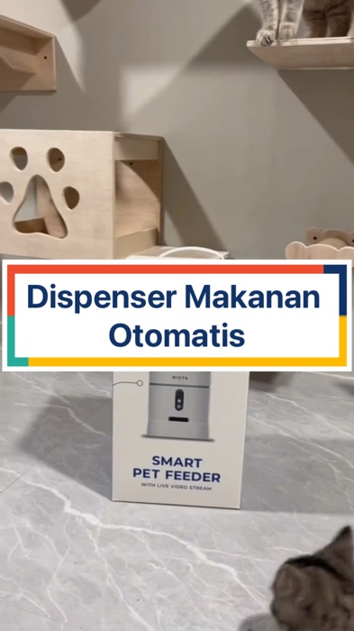 Dispenser Makanan Otomatis#RacunShopee#GratisOngkirRP0#ViralDiShopeeVideo#shopeevideo#fyp#viral#ShopeeLook#ShopeeCOD#RacunShopee#shopeevideo