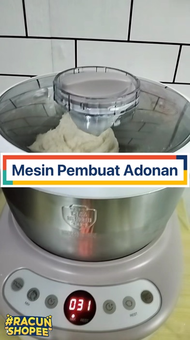 Mesin Pembuat Adonan#RacunShopee#GratisOngkirRP0#ViralDiShopeeVideo#shopeevideo#fyp#viral#ShopeeLook#ShopeeCOD#RacunShopee#shopeevideo