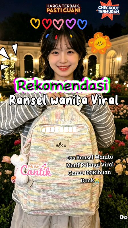 Tas Ransel Korea Viral😍#tasransel#tassekolah#ransel#ranselwanita#ranselkorea#taswanita#tasmurah#RacunShopee#GratisOngkirRP0#Diskon50Persen#viral#fyp