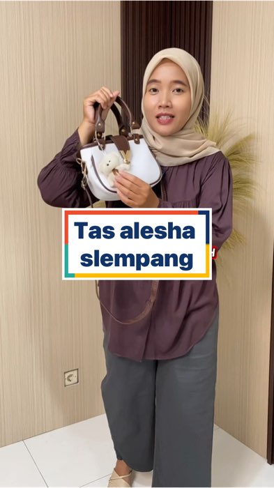 Tas alesha slempang#RacunShopeeCheck #SpillRacunShopee #GratisOngkirRP0 #celanawanita #shopeevideo