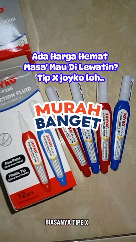 #SpillRacunShopee #RacunShopee #GratisOngkirRP0 #ShopeeCOD #atk #atkmurah #joyko #joykostationery #tipx #stipocair #stipocairjoyko #tipxjoyko #tipex