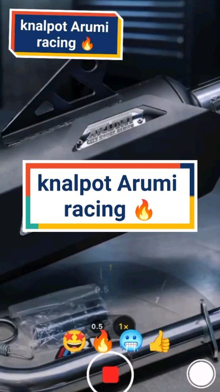 knalpot Arumi cakep bolo#knalpot #knalpotarumi #kenalpotstandarracing #knalpotmotor #knalpotmurah #knalpotoriginal #ViralDiShopeeVideo #RacunShopee