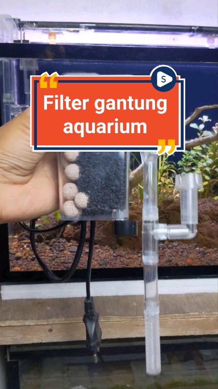 rekomendasi filter gantung aquarium #filteraquarium #filtergantung #filter #ShopeeCOD #DiskonRacunShopee #RacunShopeeCheck #GratisOngkirRP0