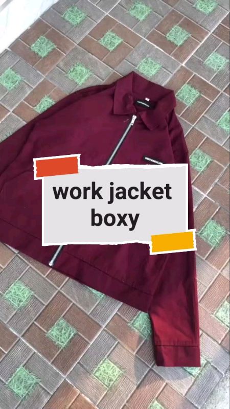 #workjacket #workjacketboxy #RacunShopee #GratisOngkirRP0 #ShopeeLook #ShopeeFashionHaul #DiskonRacunShopee #ViralDiShopeeVideo #SpillRacunShopee #Dis