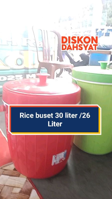rice bucket 30liter 26liter #ViralDiShopeeVideo #TermurahDiShopee #GakNyeselBeliIni