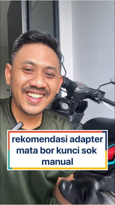 rekomendasi adapter mata bor kunci sok manual  #matabormultifungsi #borcordless #mataborkuncisok #alatbengkel #matabor