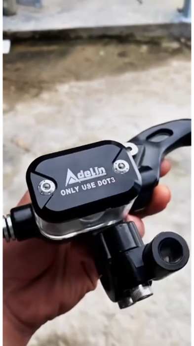 ￼Delkevic Adelin Master Rem 211 kanan kiri 14mm & handle kopling #adelin #nuiracingproject #delkevic