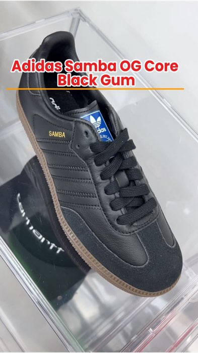 #Adidas Samba OG Core Black Gum #adidasoriginals #adidassamba #ShopeeCOD #ShopeeLook #GratisOngkirRP0 #ViralDiShopeeVideo #fypシ #SpillBawaBerkah #fyp