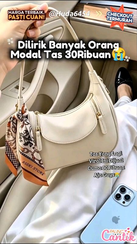 Tas Wanita Viral🤩#RacunShopee#GratisOngkirRP0#Diskon50Persen#bismillahfyp#taswanita#fashionwanita#ShopeeFashionHaul#tasselempang#handbag#slingbag#fyp