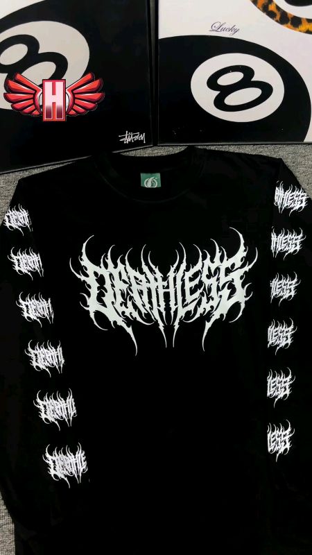 DEATHLESS KAOS LENGAN PANJANG | LABART | LS SERIES #kaoskeren #kaosoriginal #kaosdistro #kaoslenganpanjang #OOTDFashionShopee #SpillBawaBerkah
