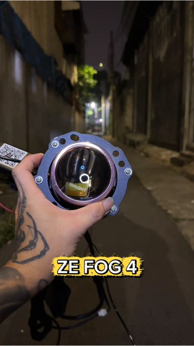 IBRIGHT ZE FOG 4 Foglamp 3 Inchi 3 Warna Devil RGB APP #DiskonRacunShopee #ViralDiShopeeVideo #Racunmodifikasi🚀 #ibrightzefog4 #zefog4 #fog4 #foglamp