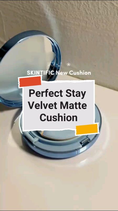 Perfect Stay Velvet Matte Cushion bikin kulit kelihatan smooth seharian. #skintific #skintificcushion #racunshopee #shopeefinds #shopeeaffiliate