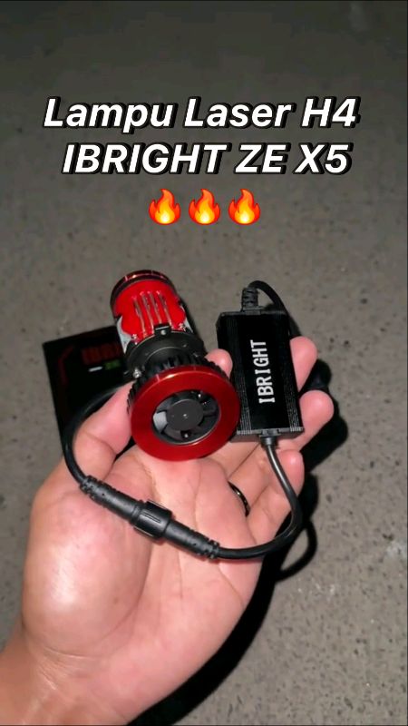 Lampu Laser H4 IBRIGHT ZE X5🔥🔥🔥#RacunShopee #RacunShopeeCheck #GratisOngkirRP0 #promo