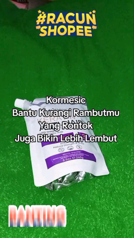 Kormesic  Bantu Kurangi Rambutmu  Yang Rontok  Juga Bikin Lebih Lembut #kormesic #kormesickeratin #sampokeratin #terlaris