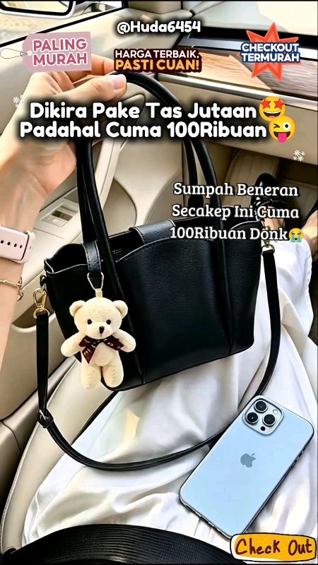 Tas Mewah KokMurah?😭#taswanita#tasmewah#slingbag#handbag#tasselempang#fashionwanita#RacunShopee#GratisOngkirRP0#Diskon50Persen#bismillahfyp#viral#fyp