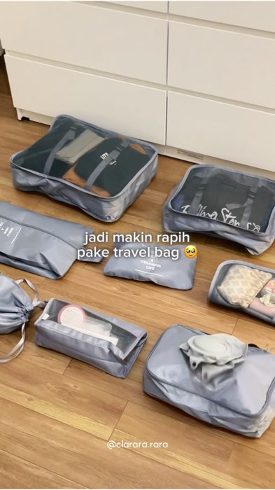 Bawaan jadi rapih & gampang dicari 🫶🏻 #travelorganizer #travelpouch #travelorganizerbag #racunshopee #racunshopeecheck #SpillRacunShopee