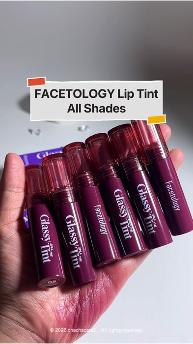 #FacetologyGlassySpillTheTint  #FacetologyLipTint #SpillTheTint #RacunShopee #ShopeeBeautyHaul #ViralDiShopeeVideo #SpillBawaBerkah #SpillRacunShopee