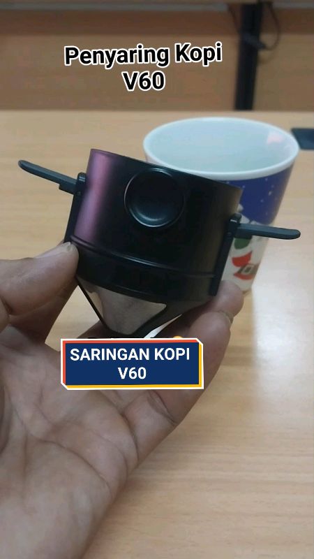 Filter kopi V60 / Saringan Kopi Portable V60 #saringankopi #saringankopiportable #saringankopiv60 #v60 #v60dripper #v60coffee