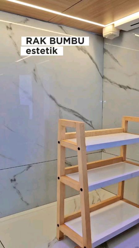 RAK dapur Aesthetic #rakserbaguna #RacunShopee #rakdapur #rakaesthetic #ViralDiShopeeVideo #SpillBawaBerkah #rakbumbudapur