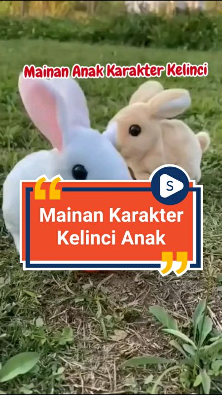 Mainan Anak Karakter Kelinci/Mainan Interaktif#mainananak #mainankelincijalan #mainanviral #ViralDiShopeeVideo #ShopeeCOD
