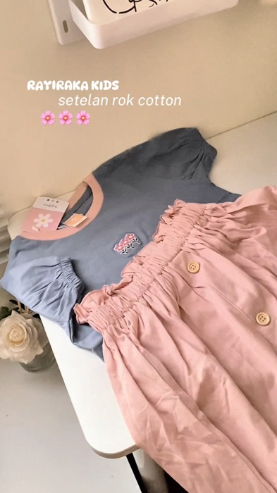 #setelanrokanak #setelananak #setelancottoncombed #rayirakakids #bajuanak #bajuanakperempuan #SpillBawaBerkah #SpillRacunShopee #FashiondiShopee