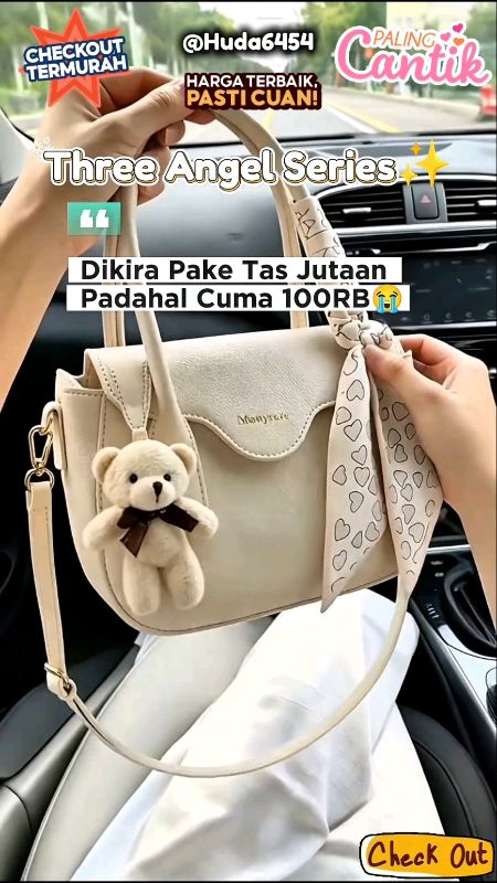 Pesona Tas Mewah Tapi Murah🤩😜#taswanita#tasmewah#slingbag#handbag#tasselempang#fashionwanita#RacunShopee#GratisOngkirRP0#Diskon50Persen#bismillahfyp