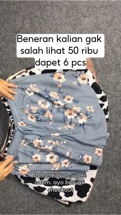 Promo paket 6 pcs celana pendek wanita #celanarayonmotif #celanarayonpendek #celanapendekadem #celanapendekmurah #celanapendekwanita #fyp #shopeevideo