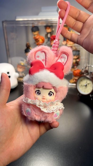 Kaget banget dong! Blind box yang aku pilih malah dapet Nommi V8 Baby Sweetheart Bunny Blind Box Bag Charm yang aku mau banget! #blindbox #nommi #fyp