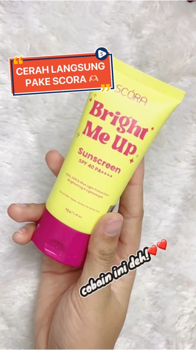 Best sunscreen 2026? udah cobain ? #scora #sunscreenscora #scoramoisturizer #scoraofficial