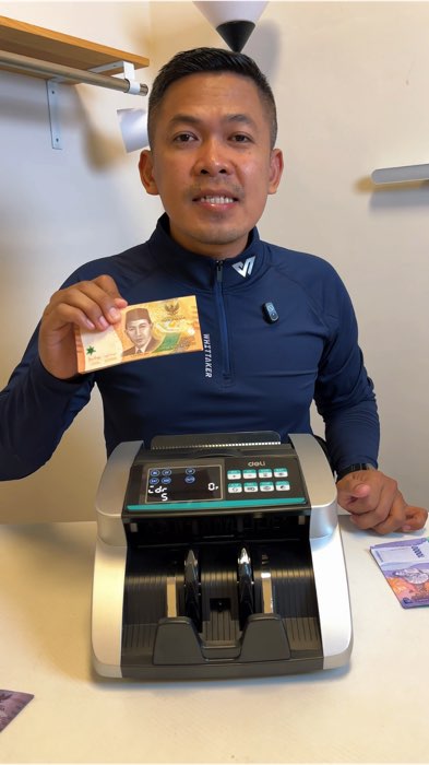 Mesin penghitung uang #delimesinpenghitunguang #mesinpenghitunguang #alatpenghitunguang #moneycounter #RacunShopeeCheck
